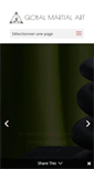 Mobile Screenshot of globalmartialart.com