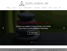 Tablet Screenshot of globalmartialart.com
